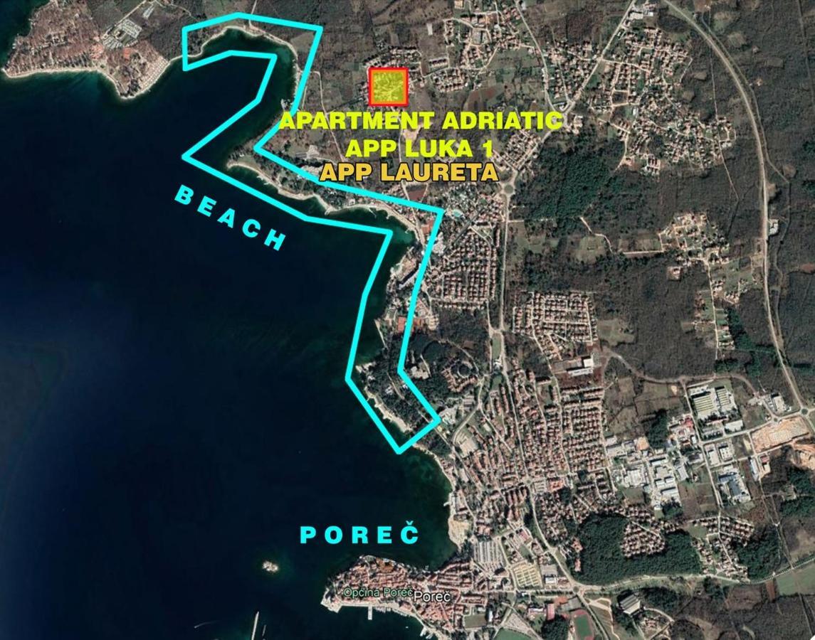 Apartment Laureta Πόρετς Εξωτερικό φωτογραφία